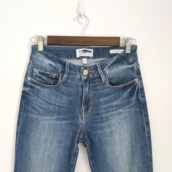 FRAME Le Crop Mini Boot Denim, 24 - Picture 2 of 4